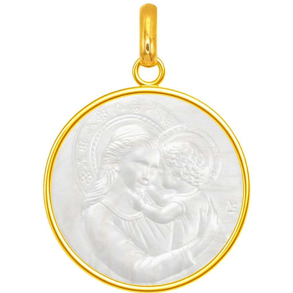 médaille en nacre douceur infinie