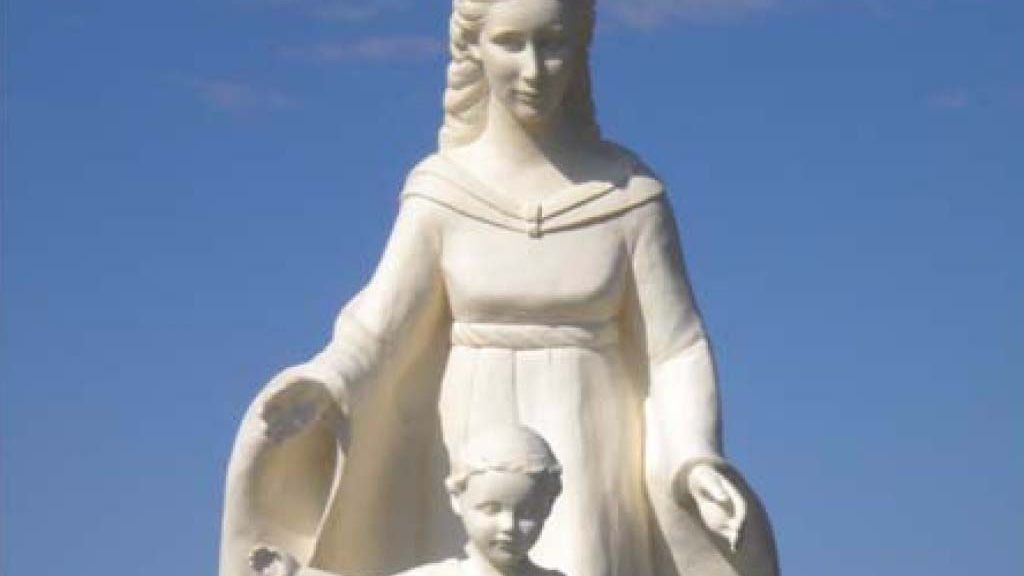 statue notre dame de l'océan