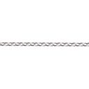 Miniature chaîne maille forçat en argent