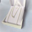 Miniature chaine maille gourmette limée en argent dans son écrin