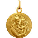 médaille de baptême douceur infinie en or