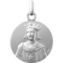 médaille de baptême saint louis en argent