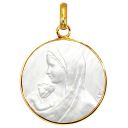 médaille en nacre notre dame des petits enfants