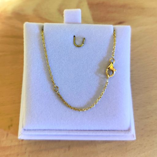 Ajout anneau de réglage en or 9 carats