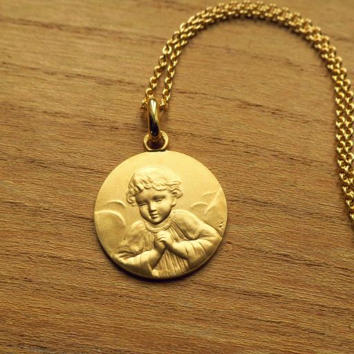 Médaille de baptême Ange