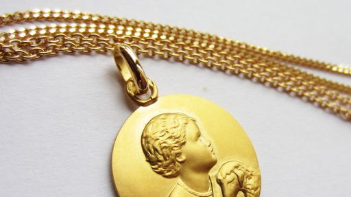 Nouvelle médaille de baptême : le Petit Pasteur