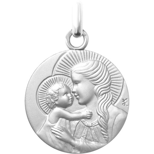 Médaille Marie Douce Lumière en argent 16 mm